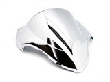 Suzuki Gsxr 1300 Hayabusa Chrome Double Bubble Windscreen Shield 1999-2007